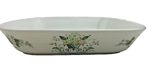 Royal Doulton Provencal Rectangular Serving Bowl 10" x 9" English China - Picture 1 of 7