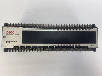 CUTLER HAMMER D100ERA40 40I/O EXPANSION RELAY OUTPUT SER A1 D100 EXPANSION CHASS - Image 1 of 4