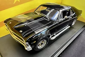 Nuovo con scatola ERTL TOYSRUS Exclusive 1/5000 1:18 1969 Baldwin Motion Nova smoking nero - Foto 1 di 5