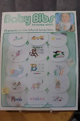 BABY BIBS To Cross-Stitch 25 Projects Book #4028 Linda Gillum & Sandy Orton - Image 1 of 3