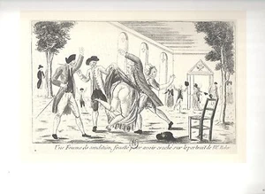 UNE FEMME DE CONDITION FOUETTEE, Bibliotheque Nationale -Revolution Française- D - Picture 1 of 1