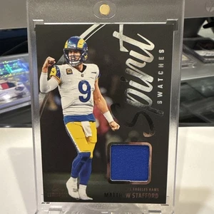 2025 Panini Luminance Matthew Stafford Spirit Swatches Patch 🔥 Rams - Picture 1 of 4
