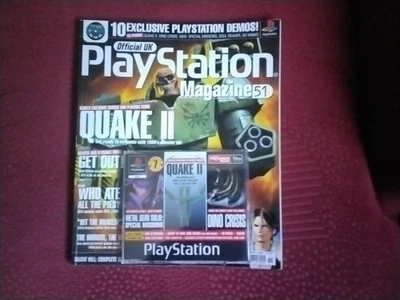 PlayStation Official UK Magazine Issue 51 with Demo Disc PS1 - Image 1 of 3