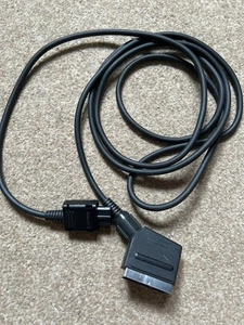 NINTENDO GAMECUBE OFFICIAL GENUINE RGB SCART TV AV CABLE LEAD ADAPTER DOL-013! - Picture 1 of 4