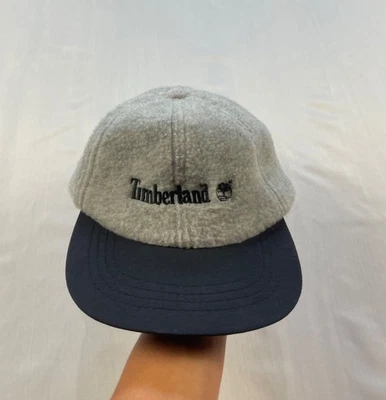 De colección Timberland Equipo Meteorológico Gris Sherpa Shell Sombrero Hebilla Correa Hecho en EE. UU. Foto 1 de 4