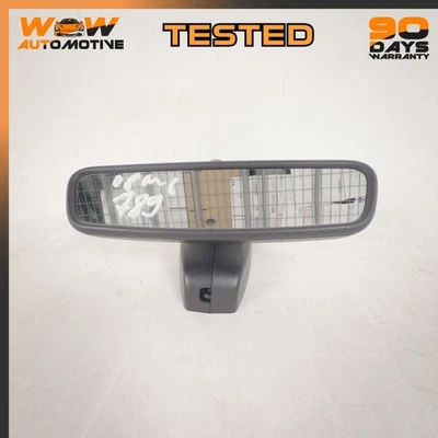 06-10 BMW E64 M6 645Ci 650i ESPEJO RETROVISOR DELANTERO INTERIOR CRISTAL NEGRO OEM Foto 1 de 4