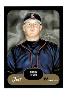 Bobby Jenks White Sox, Angels 2002 Just Prospects *BLACK* Certified #d RC xx/50 - Bild 1 von 2
