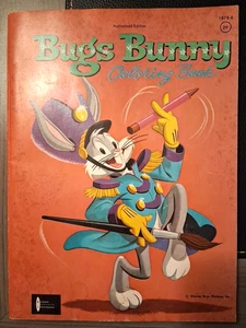 BUGS BUNNY COLOR BOOK - DISNEY - 1963 - - Picture 1 of 6