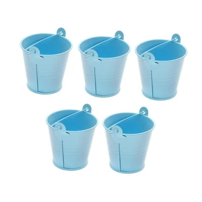 Contenedor de mesa de centro de mesa con mango cubos de hielo pequeños de 5 piezas Foto 1 de 2