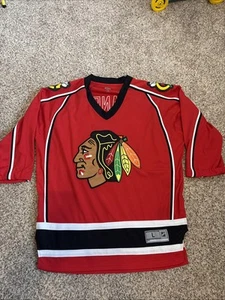 NHL Team Apparel Chicago Blackhawks Patrick Kane #88 maglia hockey grande - Foto 1 di 10