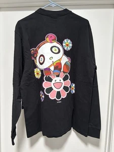Brandneu schwarzpink x Takashi Murakami NTWRK Langarmshirt. Größe L - Bild 1 von 4