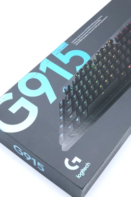 LOGITECH G915 Lightspeed Tactile Switch Tastatur, kabellos, Schwarz, 920-008903 - Bild 1 von 4