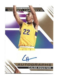 Carta Basket Caleb Houstan AUTOGRAFO 2022 Upper Deck Goodwin Champions AUTO - Foto 1 di 2