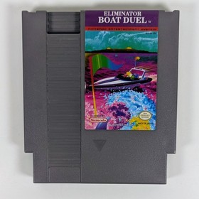 Eliminator Boat Duel Nintendo Entertainment System 1991 NES Cart Only