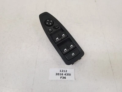 ✅ 12-18 OEM BMW F10 F36 F80 Front Driver Main Master Power Window Switch Module* - Image 1 of 4