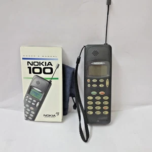 Cellulare Nokia 100 THA-9 CDMA Brick 1992 vintage raro da collezione LEGGI - Foto 1 di 4