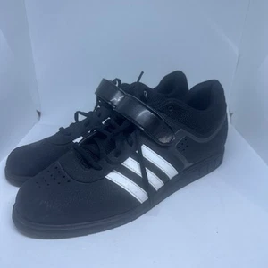 Adidas 2015 Gewichtheben schwarz Powerlifting Schuhe Kreuzheben Turnschuhe Größe 12 - Bild 1 von 7