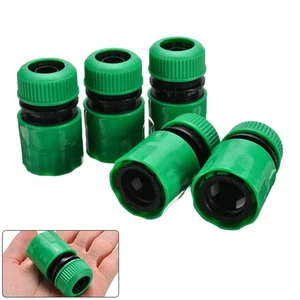 5pcs 1/2 inch Expanding Expandable Flexible Garden Water Hose Nozzle Connector - Picture 1 of 6