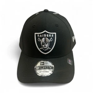 Gorra Las Vegas/Roble Raiders Negra Clásica NFL Fútbol New Era 9Forty Snapback - Imagen 1 de 8