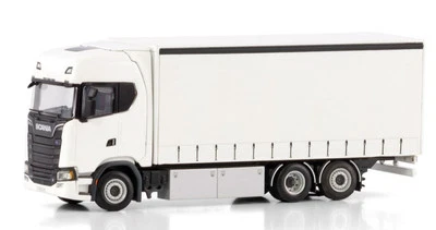 WSI - Camion porteur de couleur blanc - SCANIA S Highline CS20H 6x2 - 1/50 - ... - Photo 1/4