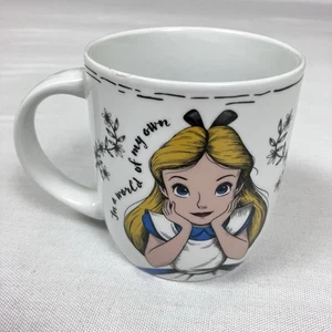 Alice In Wonderland - In A World Of My Own Tea Or Coffee Mug Cup Disney Licensed - Picture 1 of 7