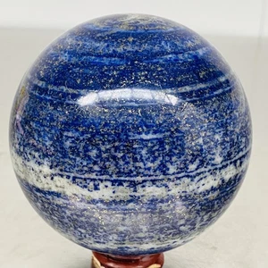 Natural Lapis lazuli Sphere Quartz Crystal Ball Reiki Healing 1640G - Picture 1 of 12
