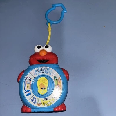 De colección 2004 See 'N Say Junior Plaza Sésamo ELMO Clip Juguete Mattel, Sonido Funciona Foto 1 de 4