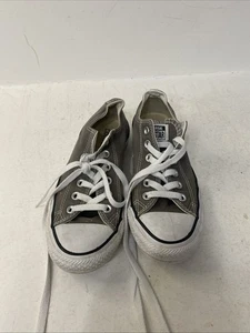 Gray Converse All Star Women’s Sz 7 Mens size 5 Sneaker - Picture 1 of 11