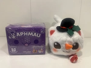 Aphmau MeeMeows SNOWMAN Cat 6" Plush Holiday Collection 2024 - Picture 1 of 1