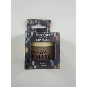 Trader Joe’s Vanilla Lip Mask Gift Boxed Sealed Stocking Limited Edition New - Picture 1 of 4