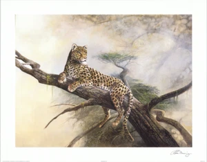 Ruane Manning Spotted Beauty Leopard 28x22 - Picture 1 of 1