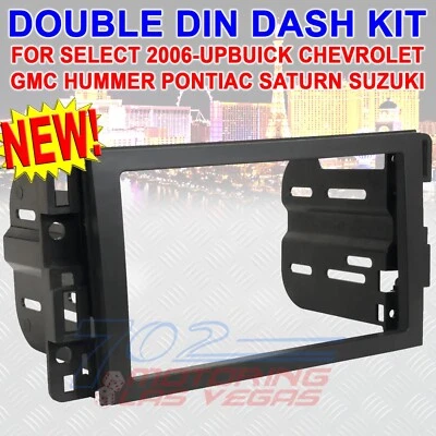 KIT DE TABLERO DOBLE DIN PARA SELECT 2006-UP BUICK CHEVROLET GMC HUMMER PONTIAC SATURN Foto 1 de 2