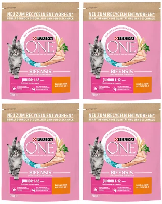PURINA ONE BIFENSIS JUNIOR Katzenfutter Trockenfutter mit Huhn 3 kg - Bild 1 von 4