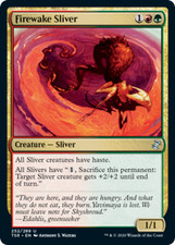 Firewake Sliver FOIL Time Spiral Remastered PLD Red Green Uncommon CARD ABUGames