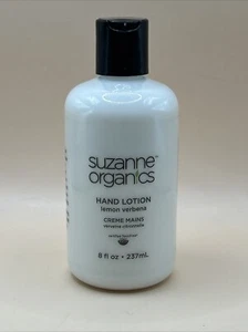 SUZANNE ORGANICS Lemon Verbena Hand Lotion 8 fl.oz/237 ml New - Picture 1 of 3