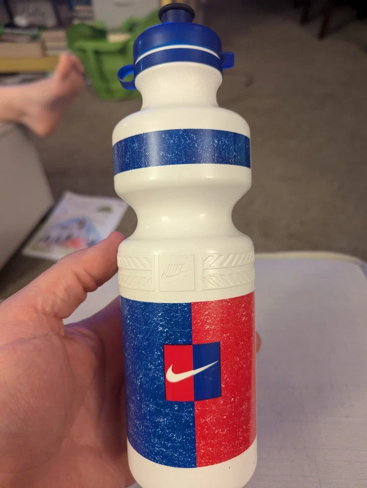 Vintage Nike Just Do it Water Drink Bottle Made in USA Collectible Squeeze - Image 1 of 4