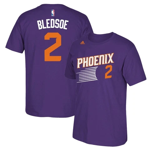 Eric Beldsoe NBA Phoenix Suns Men's Purple Player Name & Number T-Shirt Cover