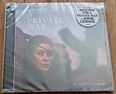 A PRIVATE WAR Soundtrack H. Scott Salinas Annie Lennox New Sealed CD Foto 1 de 2