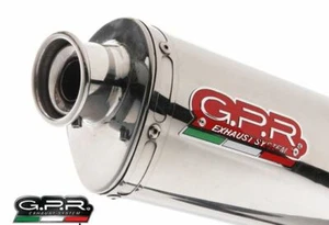 GPR TRIOVAL INOX FITS DUCATI SUPERSPORT SS 750 1999-2002 DUAL SLIP ON EXHAUST - Picture 1 of 5
