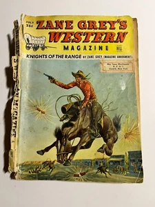 Zane Grey’s Western Magazine Dell 1948 Vol 2 No. 5 Paperback Pulp New York NY - Picture 1 of 4