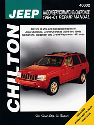Jeep Wagoneer Comanche Cherokee 1984-2001 Chilton Manual de taller Servicio R... - Imagen 1 de 4