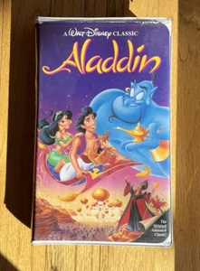 Aladdin Black Diamond Walt Disney VHS 1662 - Picture 1 of 4