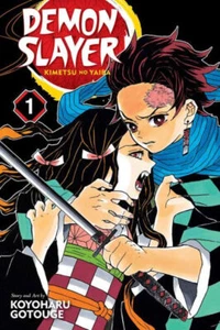 NEW Demon Slayer Kimetsu no Yaiba Manga English Version 1 Paperback - Picture 1 of 1
