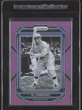 2023 Prizm Panini #220 Al Simmons /99