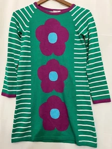 230065  Girls 140 HANNA ANDERSSON L/S A Line Sweater Knit Dress NWT - Picture 1 of 3