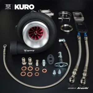 KURO 4" GT3582R GT35R Dual Ball Bearing Turbo A/R 1.06 T3 V-band Stainless - Picture 1 of 5