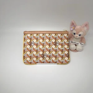 Tory Burch 81124 Floral Reverie Estampado Lona Bolsa sin asas Cartera Cremallera Borla $98 - Imagen 1 de 10