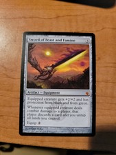 MTG Sword of Feast and Famine Normal English Mirrodin Besieged