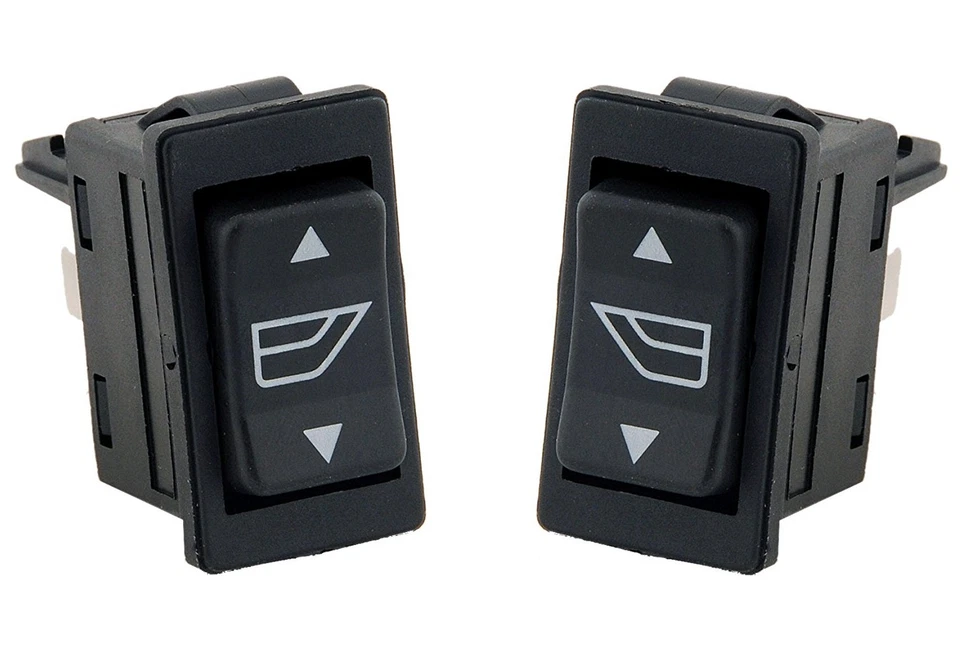 Left + Right Power Window Switch MTC DAC-7527 / DAC-7526 for Jaguar XJS XJ12 - Image 1 of 1
