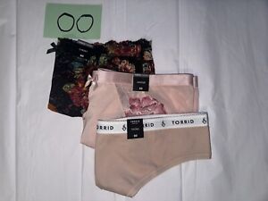 Lot of 3 NWT Torrid size 00x 00 Thong Hipster Cheeky